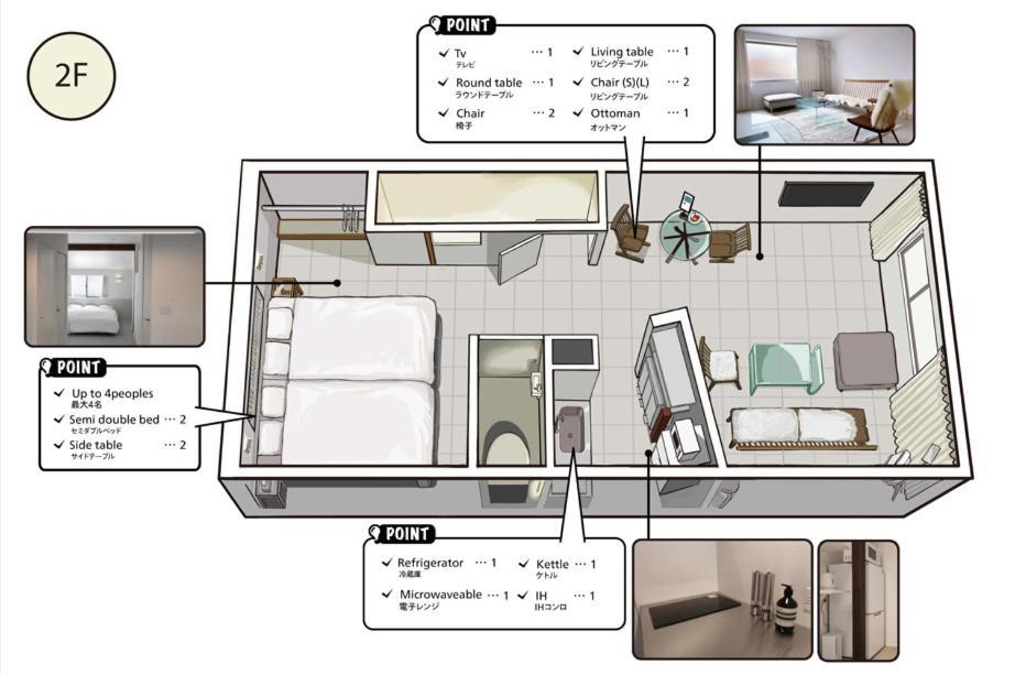 Apartmán Ruff - Hosai - Kanazawa Exteriér fotografie